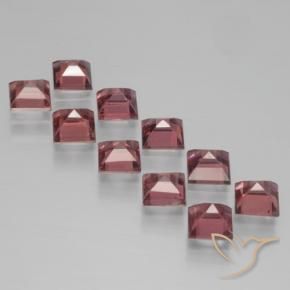 4.62 ct natürliche tiefrot Pyrop-Granat-Edelsteine, Quadrat, VS