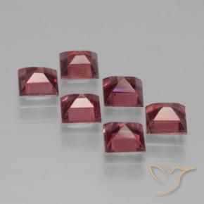2.67 ct natürliche Mittelrot Pyrop-Granat-Edelsteine, Quadrat, VS