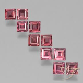 3.71 ct natürliche tiefrot Pyrop-Granat-Edelsteine, Quadrat, VS
