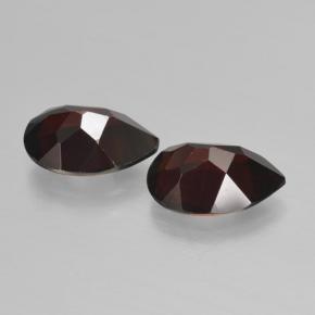4,31 ct natürliche roter Pyrop-Edelsteine, Birnenform, VVS-VS