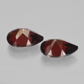 4,67 ct natürliche roter Pyrop-Edelsteine, Birnenform, VVS-VS