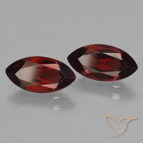 4.18 ct natürliche tiefrot Pyrop-Granat-Edelsteine, Marquise, VVS-VS