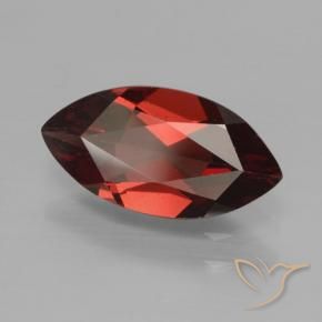 1,82 ctw natürlicher roter Pyrop, Marquise, VVS-VS