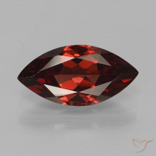 1.84ct Natürlicher Tiefes Blutrot Pyrop-Granat, Marquise, VS