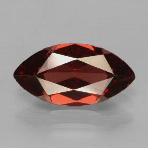 2,11 ctw natürlicher roter Pyrop, Marquise, VVS-VS