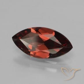 9,17 ctw natürlicher dunkelrot Pyrop-Granat, Marquise, VVS-VS