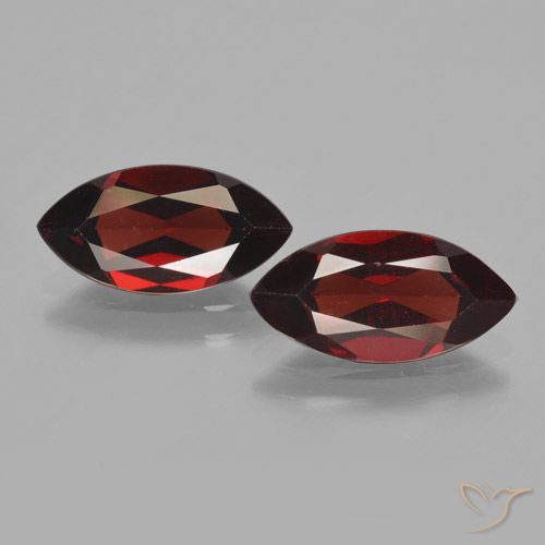 4.04ctw Natürlicher tiefrot Pyrop-Granat, Marquise, VVS-VS