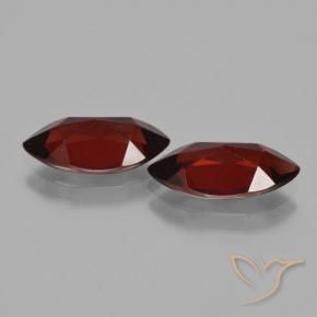 4.04 ct natürliche tiefrot Pyrop-Granat-Edelsteine, Marquise, VVS-VS