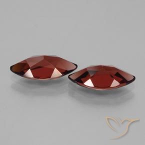 3.91 ct natürliche Merlot Rot Pyrop-Granat-Edelsteine, Marquise, VVS-VS