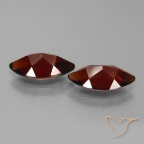 4.33 ct natürliche Tiefes Blutrot Pyrop-Granat-Edelsteine, Marquise, VVS-VS