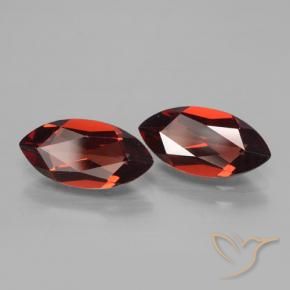 4.00 ct natürliche dunkelrot Pyrop-Granat-Edelsteine, Marquise, VVS-VS