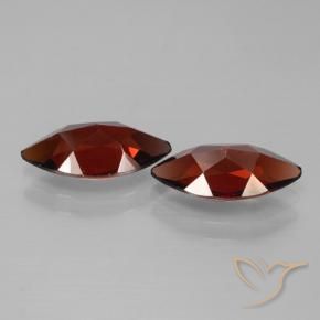 4.04 ct natürliche tiefrot Pyrop-Granat-Edelsteine, Marquise, VVS-VS