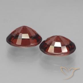3.28 ct natürliche Tiefes Blutrot Pyrop-Granat-Edelsteine, Oval, VVS-VS