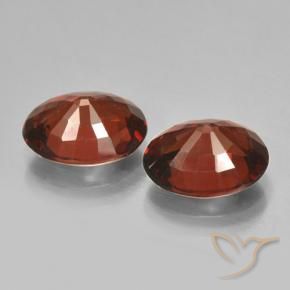 3,09 ct natürliche roter Pyrop-Edelsteine, Oval Schliff, VVS-VS