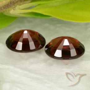 3.26 ct natürliche dunkelrot Pyrop-Granat-Edelsteine, Oval, VVS-VS