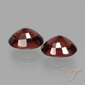 3.65 ct natürliche Tiefes Blutrot Pyrop-Granat-Edelsteine, Oval, VVS-VS