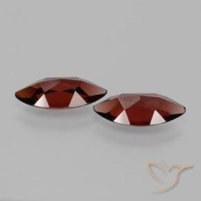 3.39 ct natürliche tiefrot Pyrop-Granat-Edelsteine, Marquise, VVS-VS