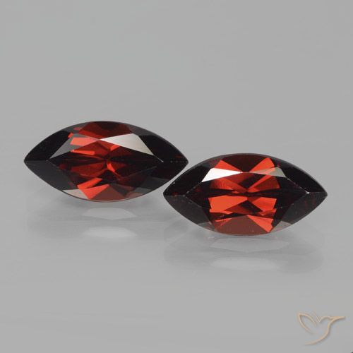 4.55ctw Natürlicher Tiefes Blutrot Pyrop-Granat, Marquise, VVS-VS