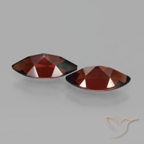 4.55 ct natürliche Tiefes Blutrot Pyrop-Granat-Edelsteine, Marquise, VVS-VS