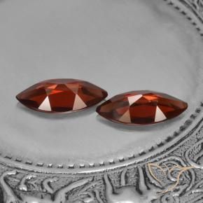 3.05 ct natürliche dunkelrot Pyrop-Granat-Edelsteine, Marquise, VVS-VS