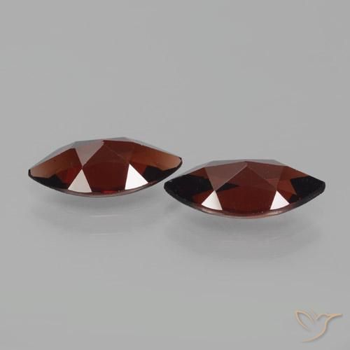 4.14 ct natürliche tiefrot Pyrop-Granat-Edelsteine, Marquise, VVS-VS