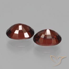 3.43 ct natürliche tiefrot Pyrop-Granat-Edelsteine, Oval, VS