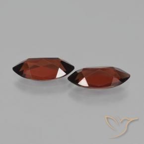 3.72 ct natürliche Sangria Rot Pyrop-Granat-Edelsteine, Marquise, VVS-VS
