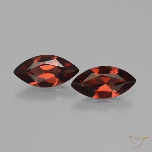 3.26ctw Natürlicher tiefrot Pyrop-Granat, Marquise, VS