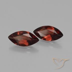 3.26 ct natürliche tiefrot Pyrop-Granat-Edelsteine, Marquise, VS