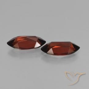 3.80 ct natürliche tiefrot Pyrop-Granat-Edelsteine, Marquise, VVS-VS