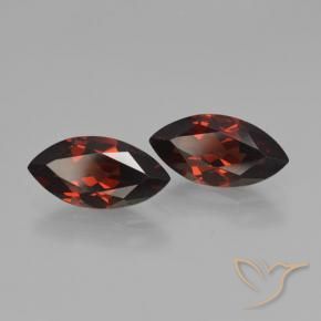 4.40 ct natürliche tiefrot Pyrop-Granat-Edelsteine, Marquise, VVS-VS