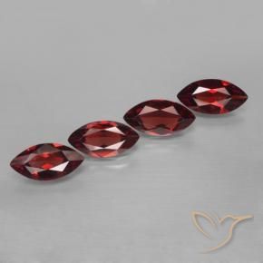 7.00 ct natürliche tiefrot Pyrop-Granat-Edelsteine, Marquise, VVS-VS
