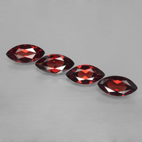 6,94 ct natürliche roter Pyrop-Edelsteine, Marquise, VVS-VS