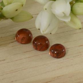 1,29 ct natürliche roter Pyrop-Edelsteine, Rundschliff, Lichtdurchlässig