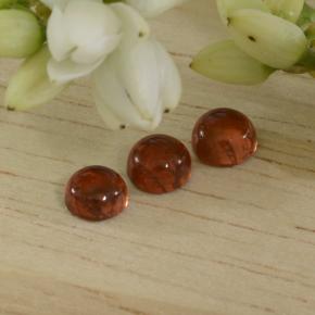 1,29 ct natürliche roter Pyrop-Edelsteine, Rundschliff, Lichtdurchlässig
