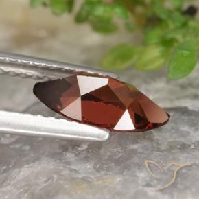 9,17 ctw natürlicher Mittelrot Pyrop-Granat, Marquise, VVS-VS