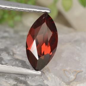 9,17 ctw natürlicher tiefrot Pyrop-Granat, Marquise, VVS-VS