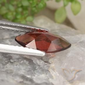 9,17 ctw natürlicher tiefrot Pyrop-Granat, Marquise, VVS-VS