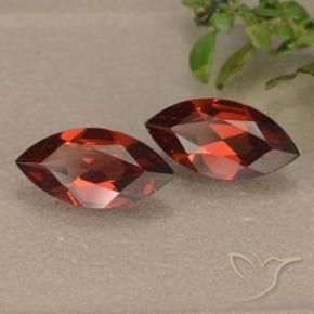 1.88 ct natürliche Merlot Rot Pyrop-Granat-Edelsteine, Marquise, VVS-VS