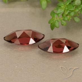 2.63 ct natürliche dunkelrot Pyrop-Granat-Edelsteine, Marquise, VVS-VS