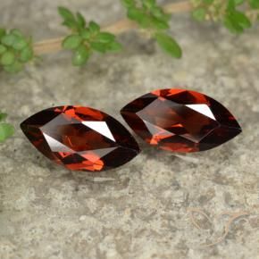 2.28 ct natürliche Merlot Rot Pyrop-Granat-Edelsteine, Marquise, VVS-VS