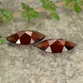 2.28 ct natürliche Merlot Rot Pyrop-Granat-Edelsteine, Marquise, VVS-VS