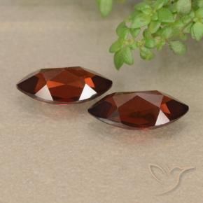 2.49 ct natürliche tiefrot Pyrop-Granat-Edelsteine, Marquise, VS-SI