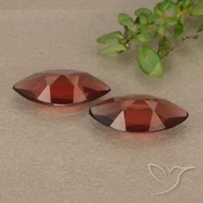 1.71 ct natürliche Mittelrot Pyrop-Granat-Edelsteine, Marquise, VVS-VS