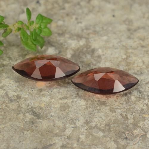 1.83 ct natürliche Sangria Rot Pyrop-Granat-Edelsteine, Marquise, VVS-VS