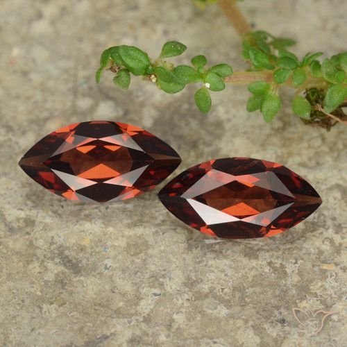 2.04ctw Natürlicher Johannisbeere Rot Pyrop-Granat, Marquise, VVS-VS