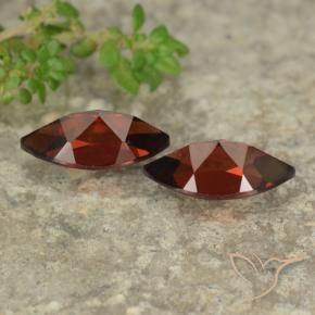 2.80 ct natürliche dunkelrot Pyrop-Granat-Edelsteine, Marquise, VVS-VS