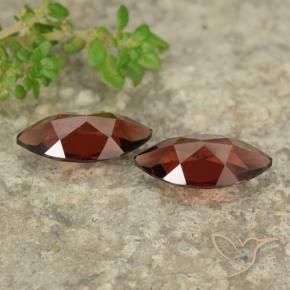 2.41 ct natürliche Hellrot Pyrop-Granat-Edelsteine, Marquise, VVS-VS