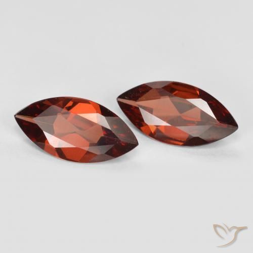 1.77 ct natürliche tiefrot Pyrop-Granat-Edelsteine, Marquise, VVS-VS
