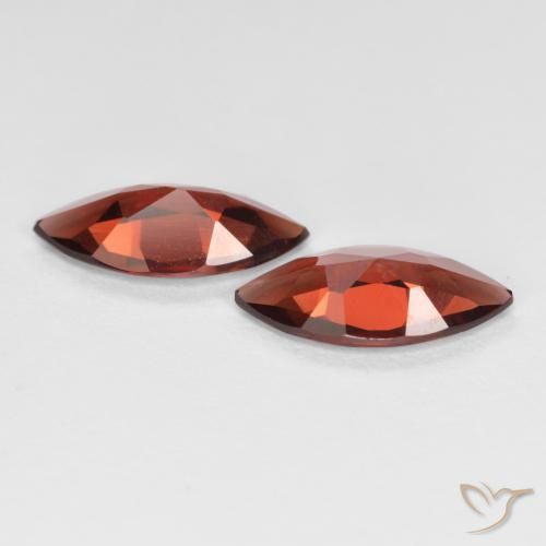 1.77 ct natürliche tiefrot Pyrop-Granat-Edelsteine, Marquise, VVS-VS
